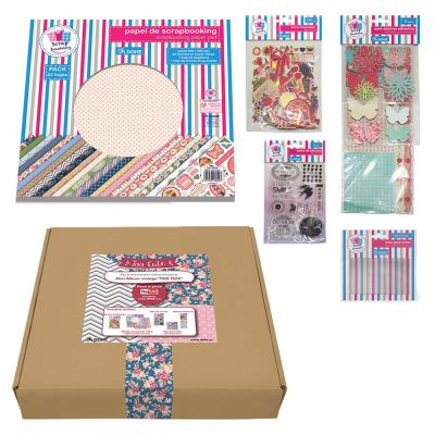 Set scrapbooking album vintage Too 34x34