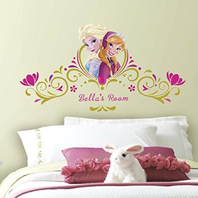 Roommates disney la reine des neiges de lit printemps sticker mural avec personnalisation