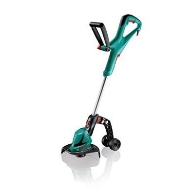 Bosch 06008A5300 Art 27 Coupe-Bordures avec Roues/Manche Réglable 80-115 Cm/Largeur De Coupe 27 Cm