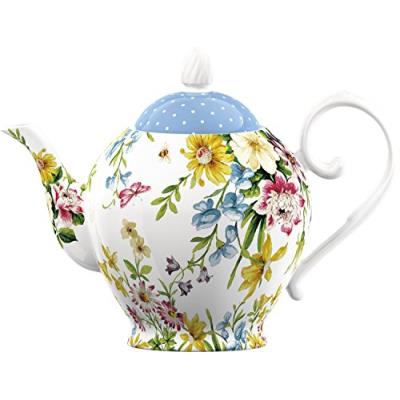 Creative tops katie alice jardin anglais shabby chic 6 coupe théière en porcelaine
