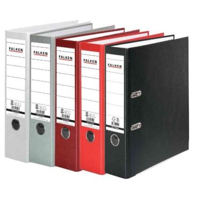 Falken recycolor classeur s 80, largeur de dos 80 mm, gris 11285228