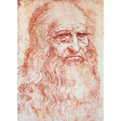 Ravensburger - Puzzle 1000 pièces - Léonard de Vinci : Auto-portrait
