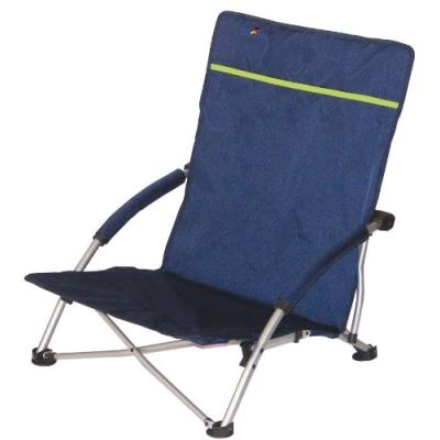 Bel-sol chaise plage sandy bleue chaise de camping