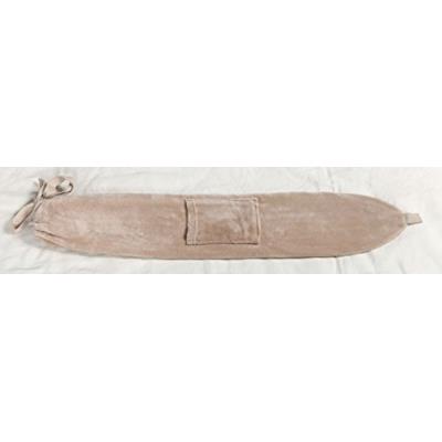 Kanguru 1118 george cream bouillotte longue avec petite poche caoutchouc/pvc/polyester beige 72 x 12 x 2 cm