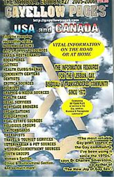 Gayellow Pages, GAYELLOW PAGES NATIONAL EDITION