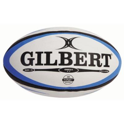 Gilbert Omega Ballon De Rugby De Match Pour Homme Bleu / Noir Taille 3