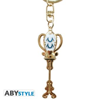 Fairy Tail Porte-clés Figurine 3D Happy 3,5 cm