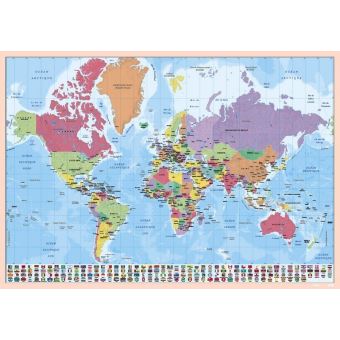 Sous Mains Écolier Carte du monde - Office Plast, fournitures scolaires et  de bureau depuis l'année 2006
