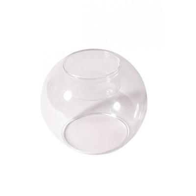 Bougeoir boule en verre Transparent