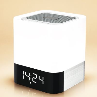 Enceinte Bluetooth DY28 MUSKY Touchable LED Table Lamp Alarme