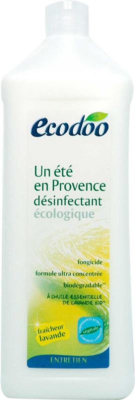 Ecodoo - Désinfectant bactéricide Un été en Provence , lavande bio, 500 ml