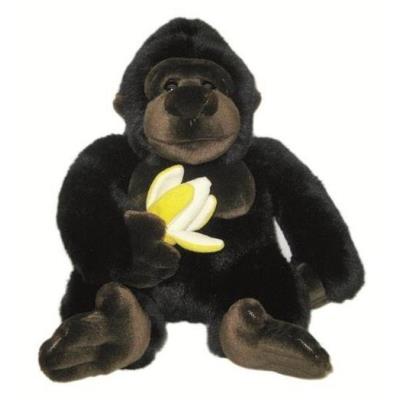Nicotoy peluche gorille avec banane 25 cm