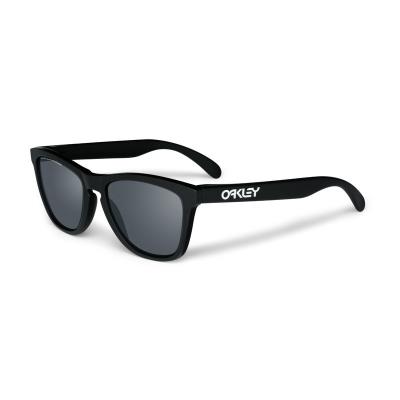 Oakley frogskins noir mat black iridium polarisé - medium-large