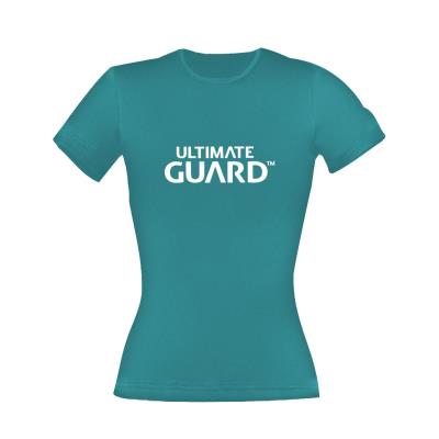 Ultimate Guard - T-Shirt femme Wordmark Bleu Pétrole (XXL)