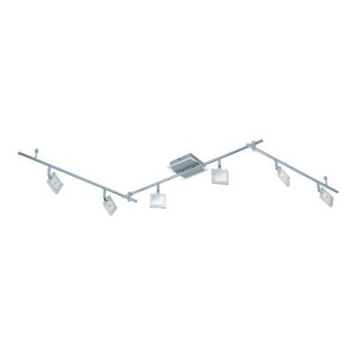 P.NEUHAUS 6966-17 ÉCLAIRAGE PLAFONNIER LED CHROME NICKEL 6 X 4 W 191 X X 18 CM