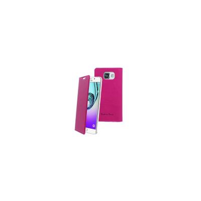 Muvit Made in Paris Crystal Folio Luxe - Flip cover voor mobiele telefoon - Fuchsia - voor Samsung Galaxy A5 (2016)
