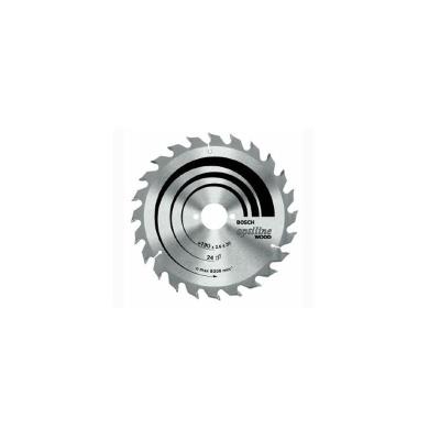 Lame De Scie Circulaire Portative Optiline Wood Ø 184 Al 30 Mm 24 Dents Bosch 2608640610