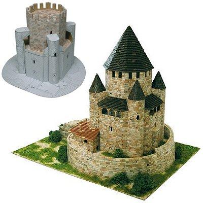 Maquette en céramique - Tour César, Provins, France