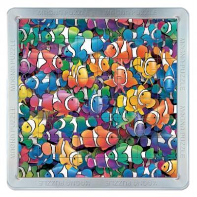 Mega Puzzle Magnétique 3D : Poissons Clowns