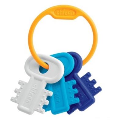 Hochet clefs bleues