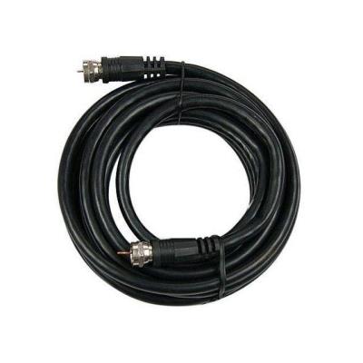 Gembird rg6 coaxial antenne câble avec connecteurs f, 1.5m, noir ccv-rg6-1.5m