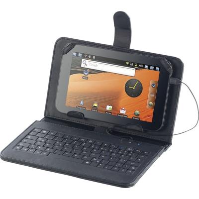 Housse pour tablette 7'' avec clavier microUSB