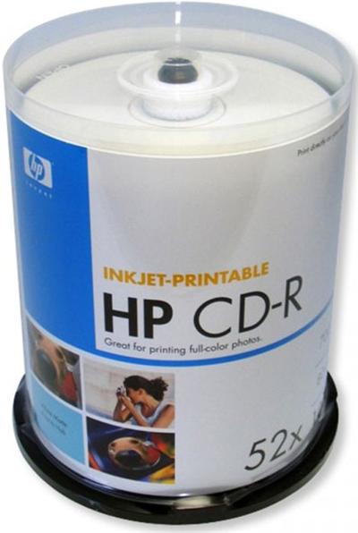 CD-R Imprimable 16x, 100 pièces en cakebox