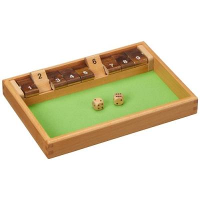 PHILOS - 3119 - JEU SHUT THE BOX - LANGUE : ALLEMAND