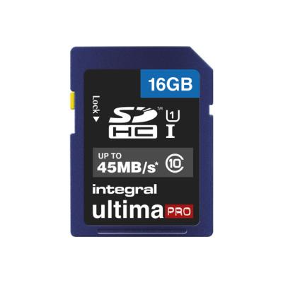 Integral UltimaPro - flashgeheugenkaart - 16 GB - SDHC UHS-I