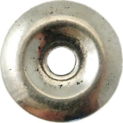 Anneau donut métal - 25 mm - Argenté - MegaCrea