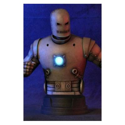 Gentle Giant Studios - Marvel buste 1/6 Iron Man Classic Silver 18 cm