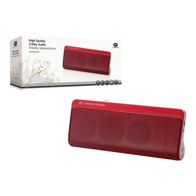 Conceptronic Lounge Collection CLLSPK2WAYHQR - luidspreker - voor draagbaar gebruik - draadloos