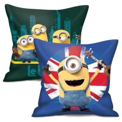Les minions coussin carré 35 cm easy licence 1086