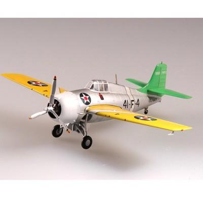 Easy Model - Modèle réduit : Grumman F4F-3 Wildcat VF-41 USS RANGER : Océan Atlantique début 1941