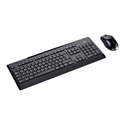 Fujitsu Wireless LX901 - toetsenbord en muis set - US