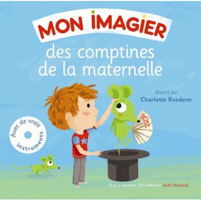 Mon Imagier Des Comptines De La Maternelle + Cd