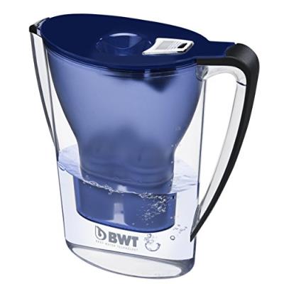 Bwt l0815063 carafe filtrante penguin bleue