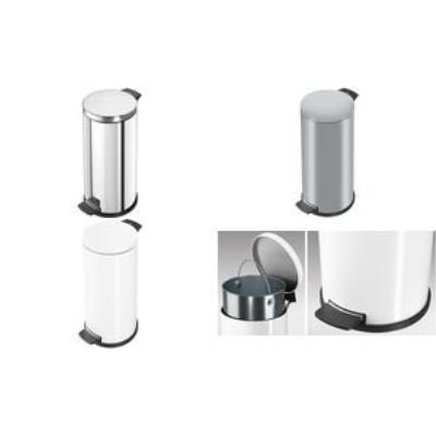 Hailo tret-abfalleimer profiline solid 20, 20 liter, silber 0522-010