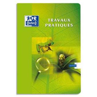 Cahier 24x32 48 pages seyès 70g + 48 pages unies 90g travaux pratiques  piqure - La Poste