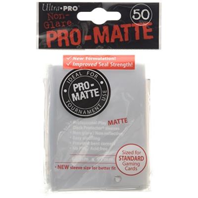 Ultra pro - 330730 - jeu de cartes - housse de protection - pro-matte - transparent - d12