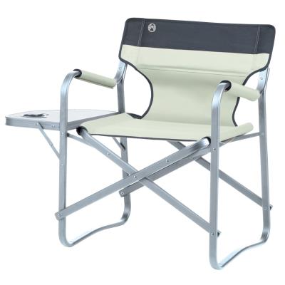 Coleman deck chaise avec tablette kaki