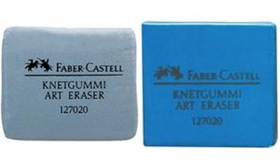 Faber-Castell - Gomme modélable ART ERASER 7120, assorti