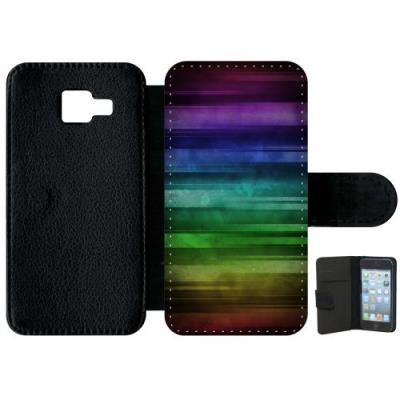 Etui samsung galaxy a3 2016 drapeau gay pride rainbow grunge