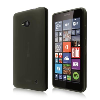 LUMIA 640 , Etui Housse Silicone fine TPU Gel pour MICROSOFT NOKIA  LUMIA 640   (Noir)