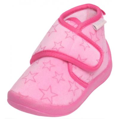 pantoufles étoiles filles rose taille 24/25
