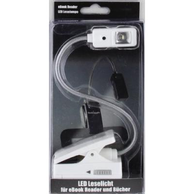EBOOK READER BOOKLIGHT  LESELAMPE  WEIß