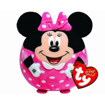Ty - ty58102 - peluche - beannie ball'z - minnie - 13 cm