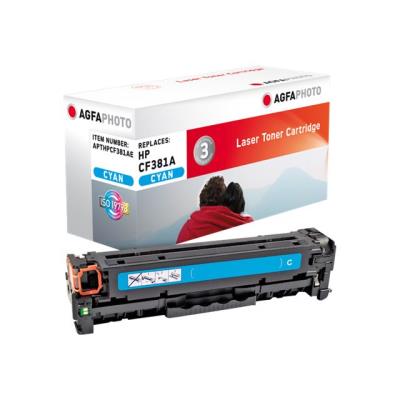 AgfaPhoto - cyaan - tonercartridge (alternatief voor: HP 312A)