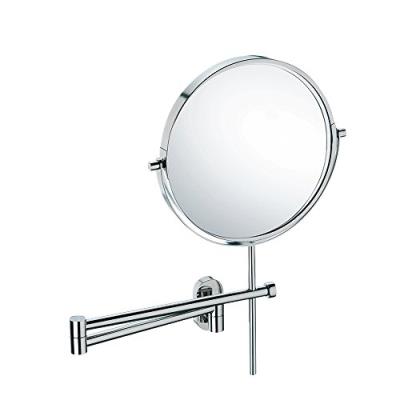 Kela 22679 lucido miroir cosmétique mural grossissant 3x acier inoxydable brillant 34,5 x 8 x 40 cm