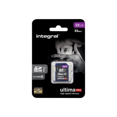 Integral UltimaPro - carte mémoire flash - 32 Go - SDHC UHS-I